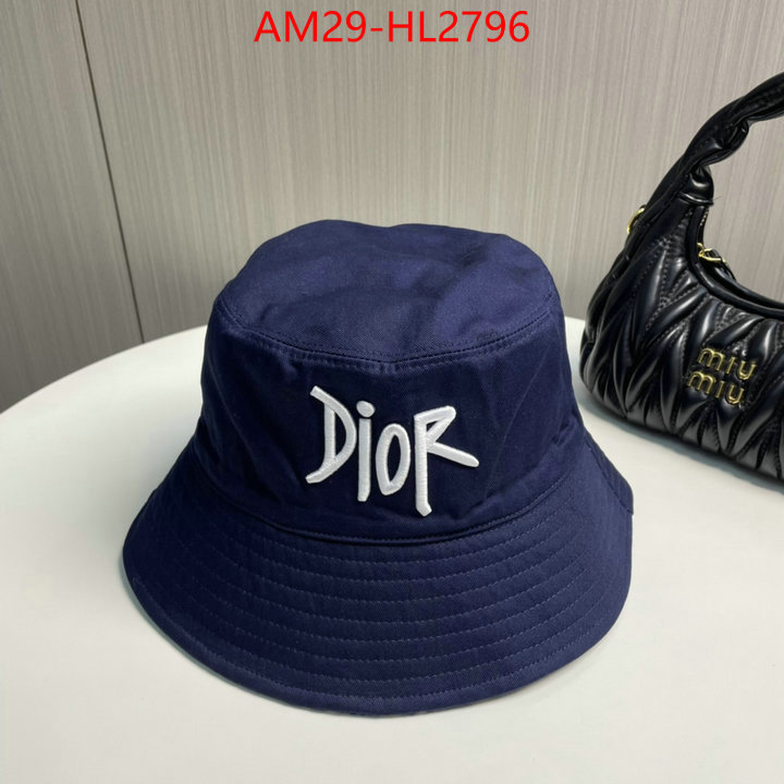 Cap (Hat)-Dior high-end designer ID: HL2796 $: 29USD