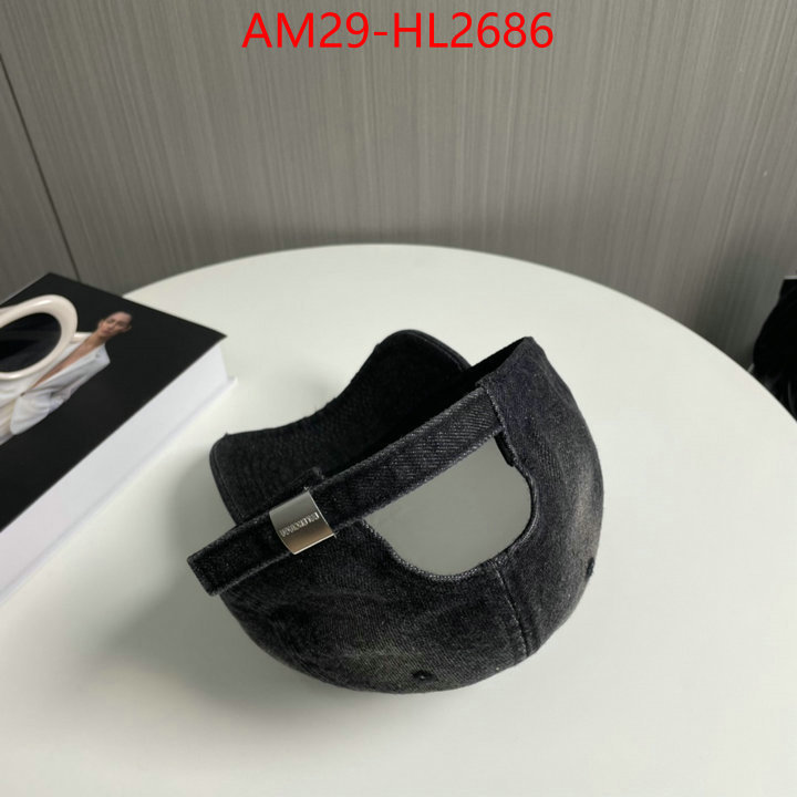 Cap(Hat)-Balenciaga brand designer replica ID: HL2686 $: 29USD