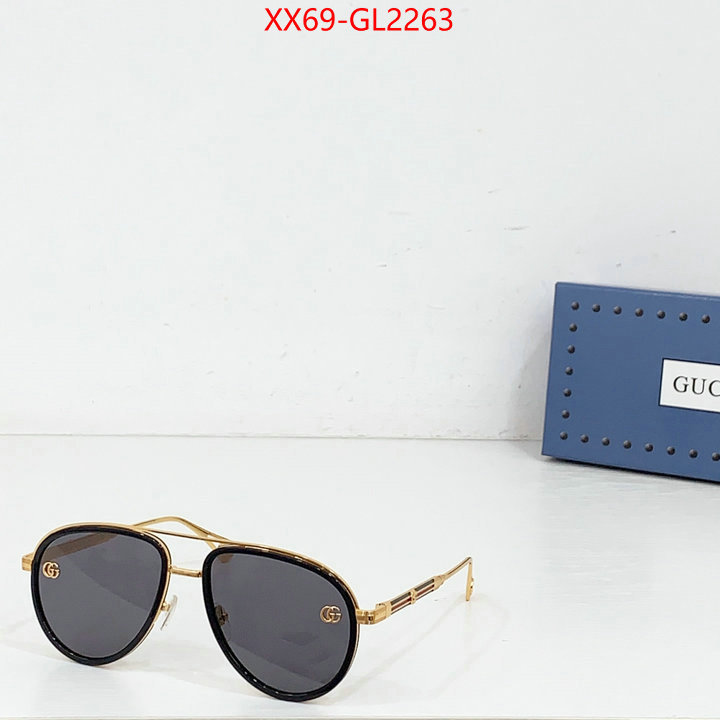 Glasses-Gucci how to find designer replica ID: GL2263 $: 69USD