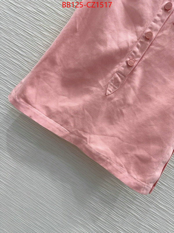 Clothing-Gucci counter quality ID: CZ1517 $: 125USD