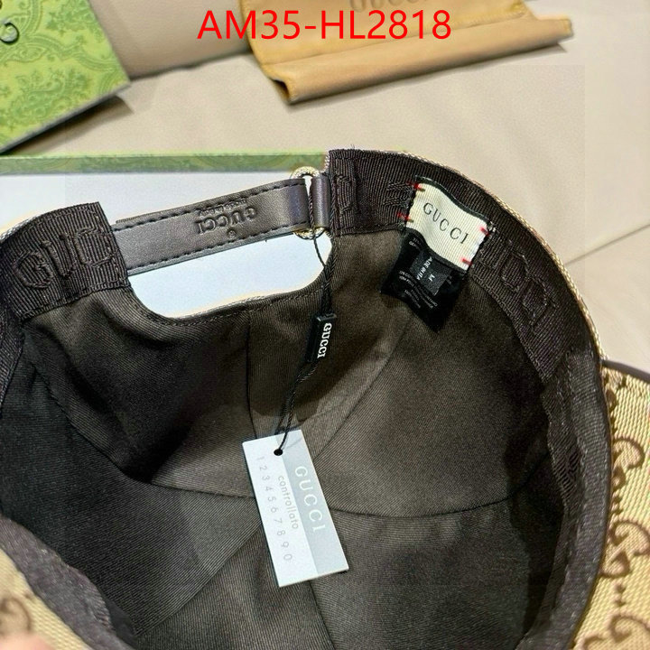 Cap(Hat)-Gucci what best replica sellers ID: HL2818 $: 35USD