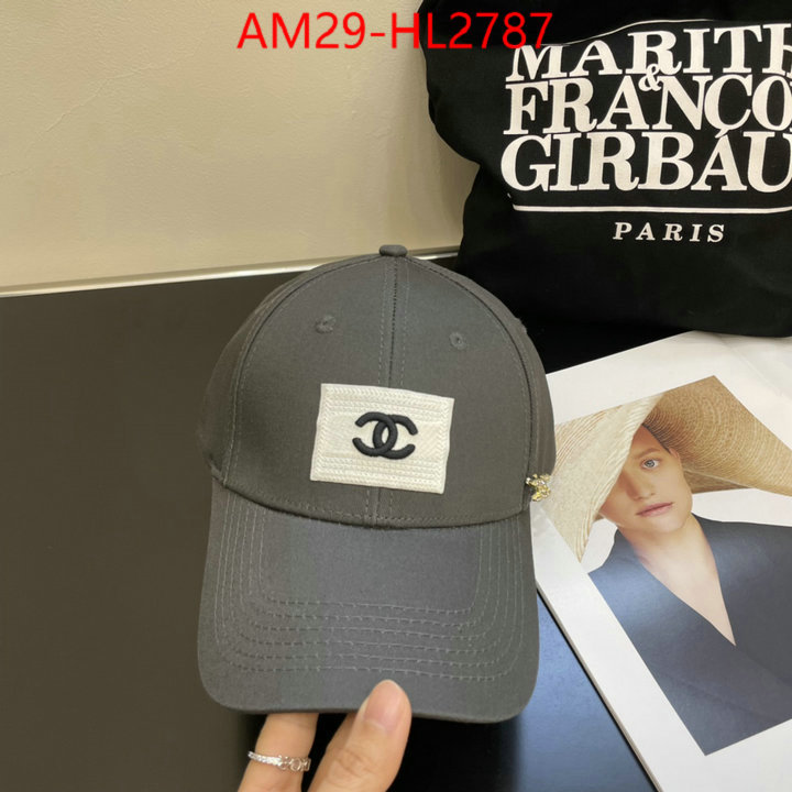 Cap (Hat)-Chanel luxury 7 star replica ID: HL2786 $: 29USD