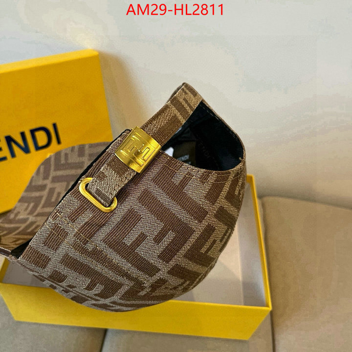 Cap(Hat)-Fendi 7 star replica ID: HL2811 $: 29USD