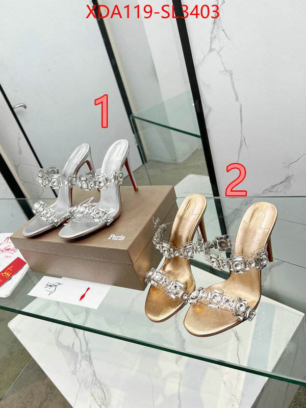Women Shoes-Christian Louboutin what are the best replica ID: SL3403 $: 119USD