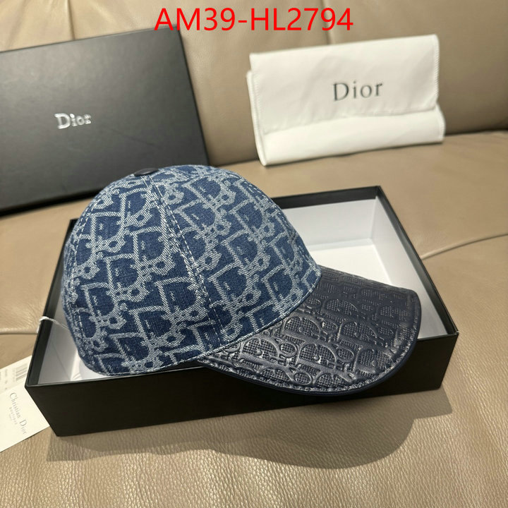 Cap (Hat)-Dior best fake ID: HL2794 $: 39USD