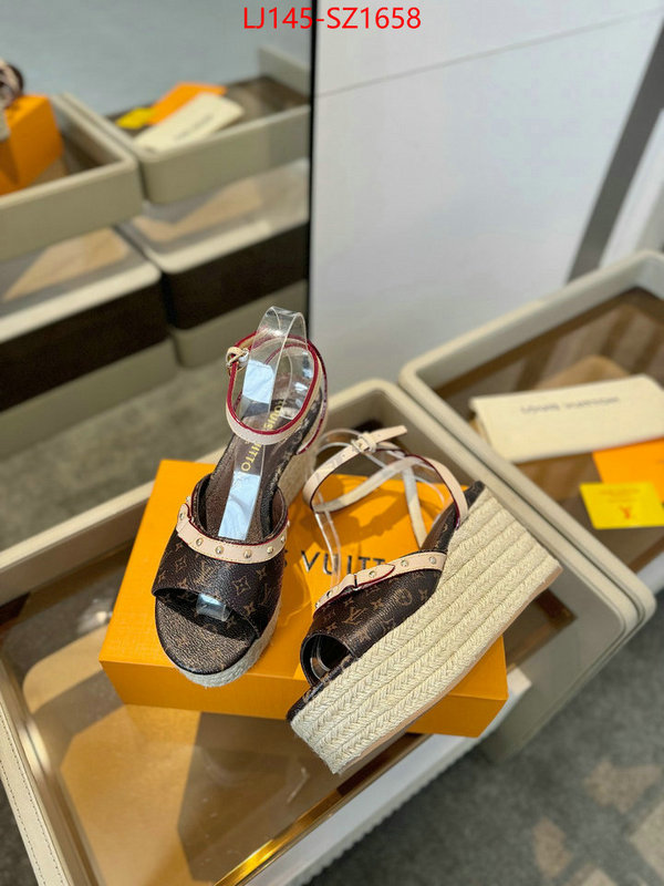 Women Shoes-LV luxury 7 star replica ID: SZ1658 $: 145USD