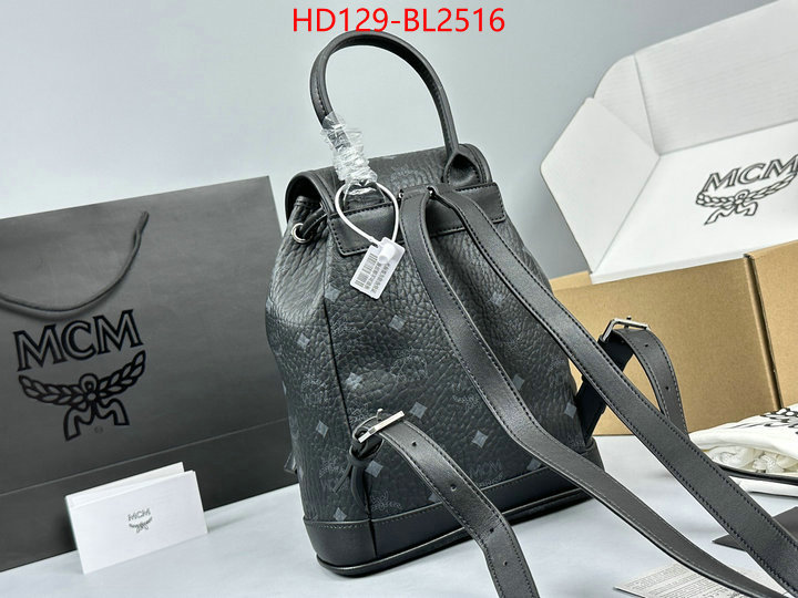 MCM Bags(TOP)-Backpack- luxury shop ID: BL2516 $: 129USD,