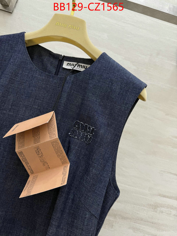 Clothing-MIU MIU outlet sale store ID: CZ1565 $: 129USD