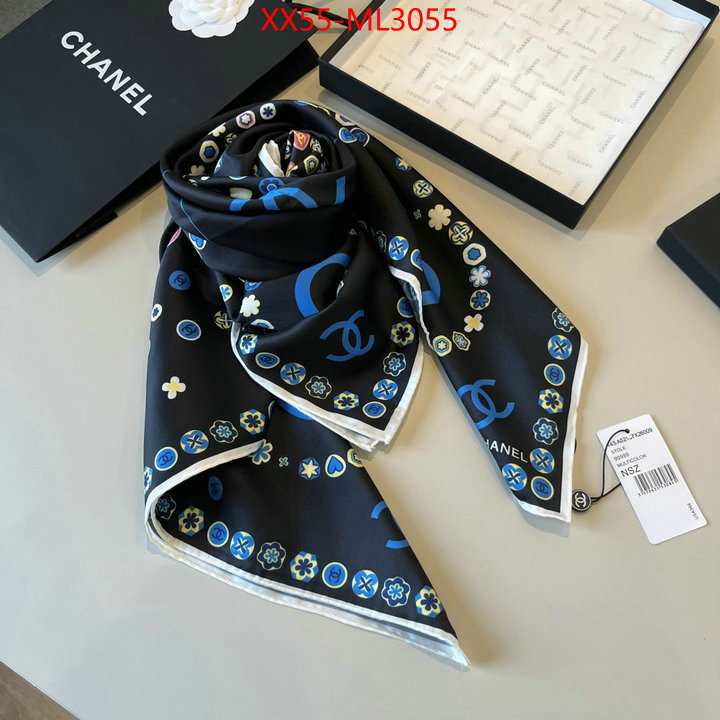 Scarf-Chanel shop the best high authentic quality replica ID: ML3055 $: 55USD
