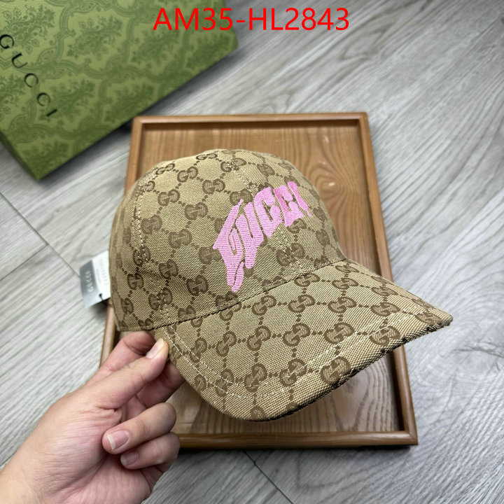 Cap(Hat)-Gucci wholesale sale ID: HL2843 $: 35USD