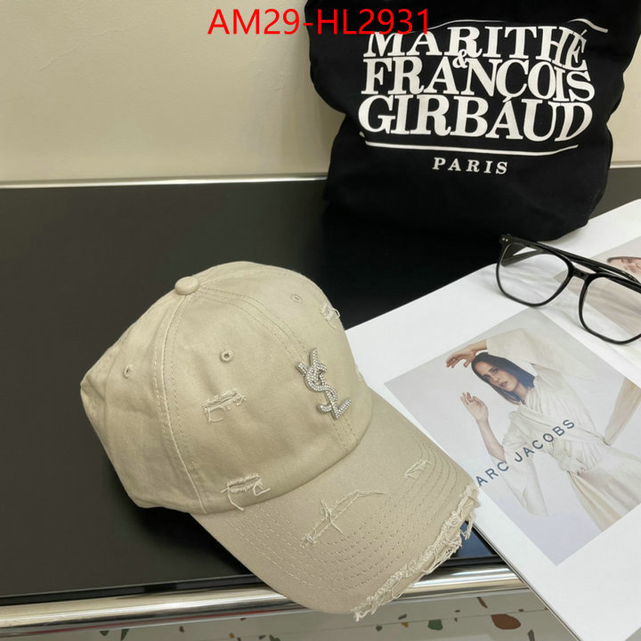 Cap (Hat)-YSL replica 2024 perfect luxury ID: HL2920 $: 29USD