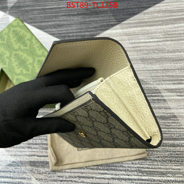 Gucci Bags(TOP)-Wallet- highest quality replica ID: TL3258 $: 89USD,
