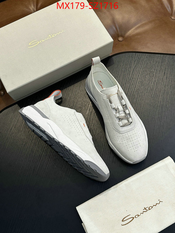 Men Shoes-Santoni new 2024 ID: SZ1716 $: 179USD