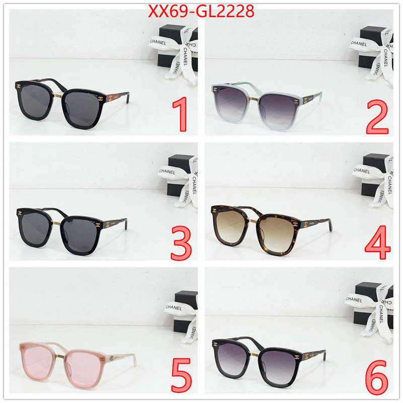 Glasses-Chanel outlet 1:1 replica ID: GL2228 $: 69USD