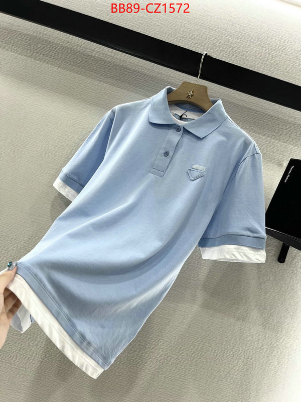 Clothing-Prada perfect replica ID: CZ1572 $: 89USD