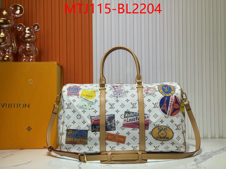 LV Bags(4A)-Keepall BandouliRe 45-50- 2024 perfect replica designer ID: BL2204 $: 115USD,