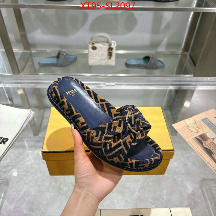 Women Shoes-Fendi designer 1:1 replica ID: SL2097 $: 95USD