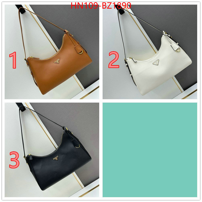 Prada Bags(4A)-Handbag- what are the best replica ID: BZ1890 $: 109USD,