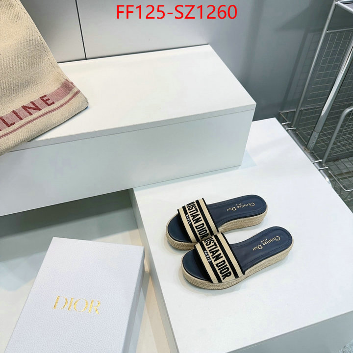 Women Shoes-Dior highest product quality ID: SZ1260 $: 125USD