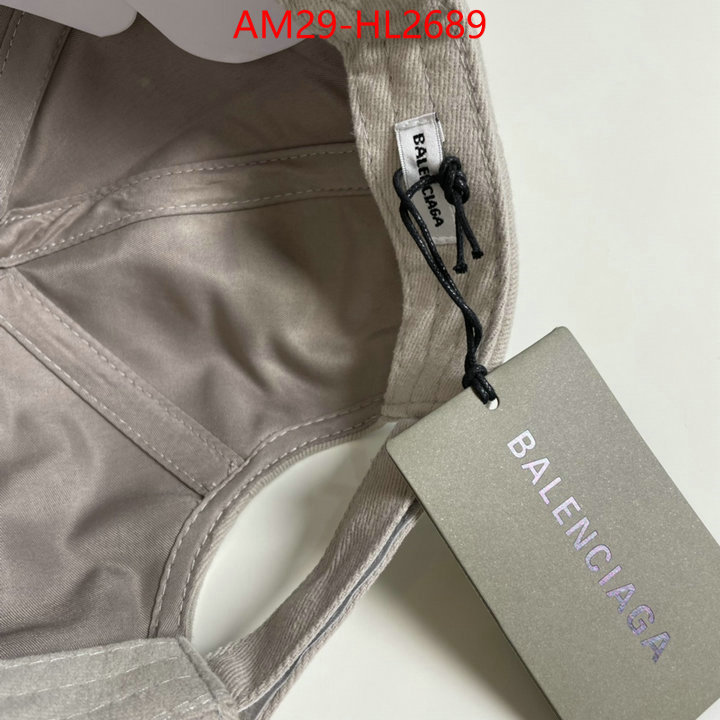 Cap(Hat)-Balenciaga replica best ID: HL2689 $: 29USD