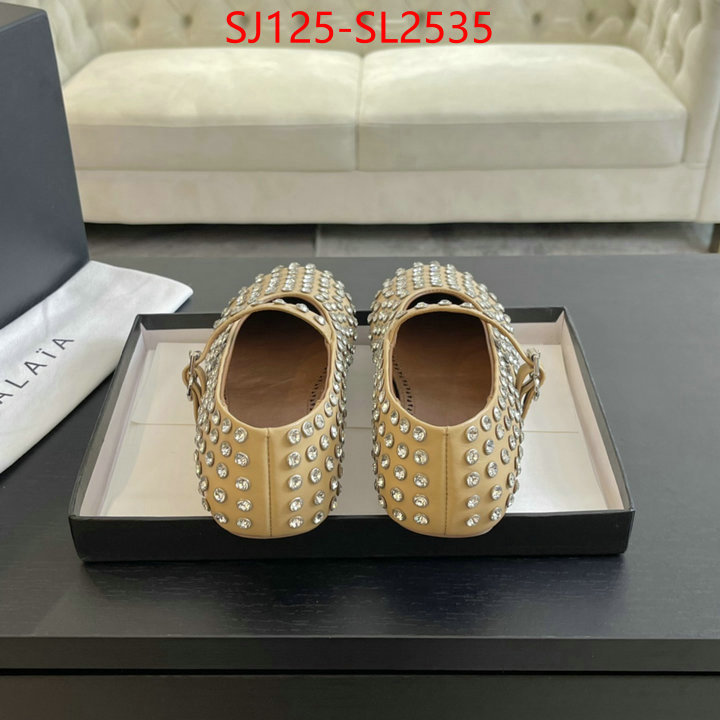 Women Shoes-ALAIA replica 1:1 ID: SL2535 $: 125USD