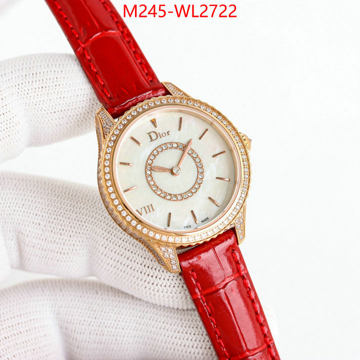 Watch(TOP)-Dior sell high quality ID: WL2722 $: 245USD