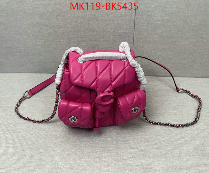 Coach Bags(4A)-Backpack- top quality designer replica ID: BK5435 $: 119USD,