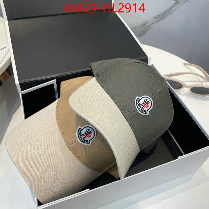 Cap(Hat)-Moncler wholesale china ID: HL2914 $: 29USD