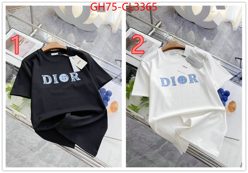 Clothing-Dior cheap wholesale ID: CL3365 $: 75USD