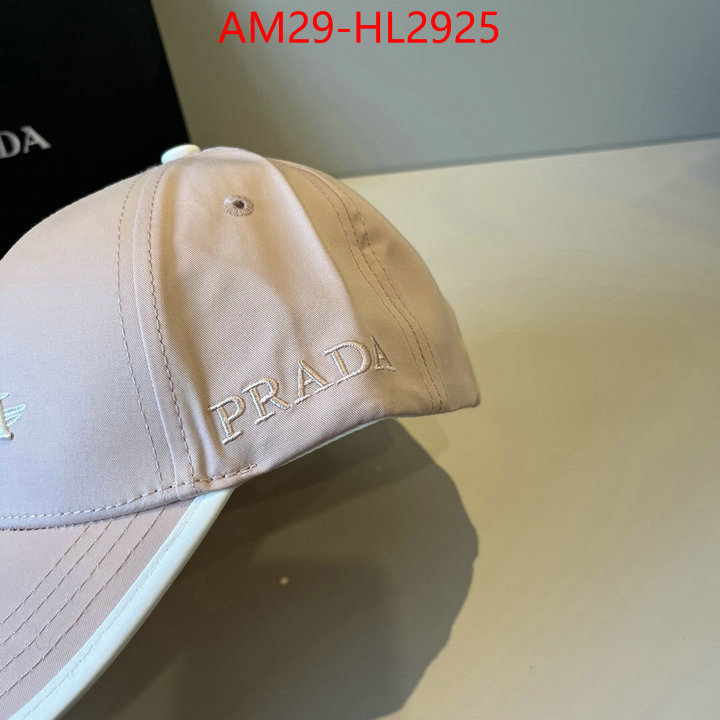 Cap (Hat)-Prada brand designer replica ID: HL2925 $: 29USD