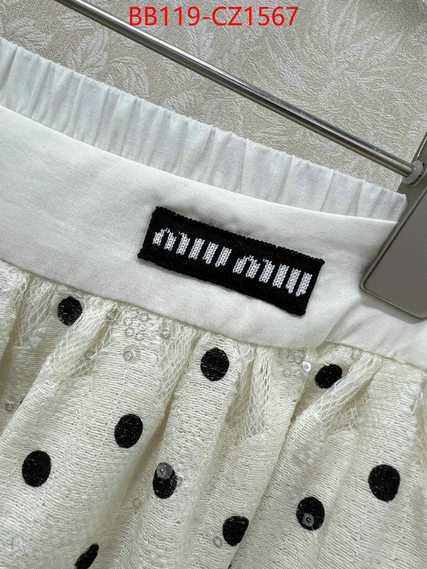Clothing-MIU MIU what ID: CZ1567 $: 119USD