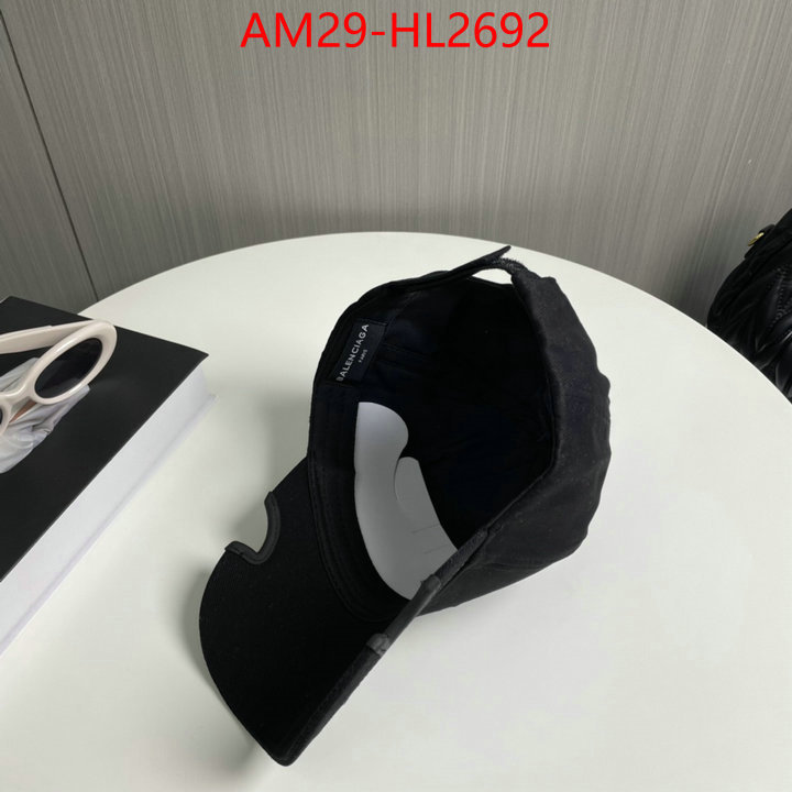 Cap(Hat)-Balenciaga for sale cheap now ID: HL2692 $: 29USD