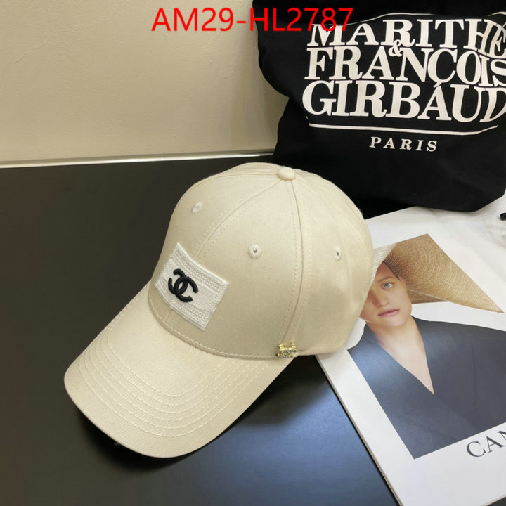 Cap (Hat)-Chanel luxury 7 star replica ID: HL2786 $: 29USD