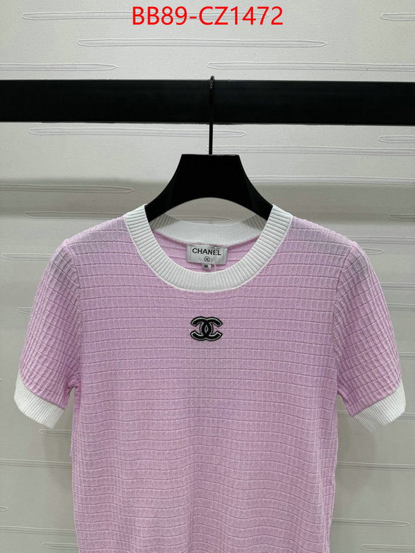 Clothing-Chanel replicas ID: CZ1472 $: 89USD