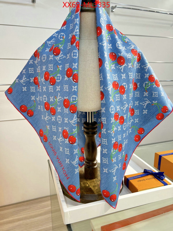 Scarf-LV designer 7 star replica ID: ML3335 $: 69USD
