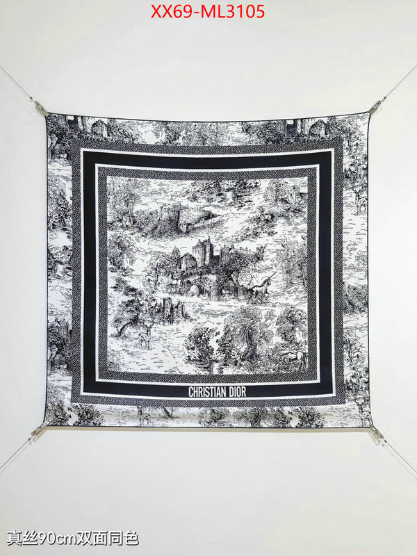Scarf-Dior best replica quality ID: ML3105 $: 69USD