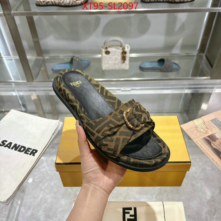 Women Shoes-Fendi designer 1:1 replica ID: SL2097 $: 95USD