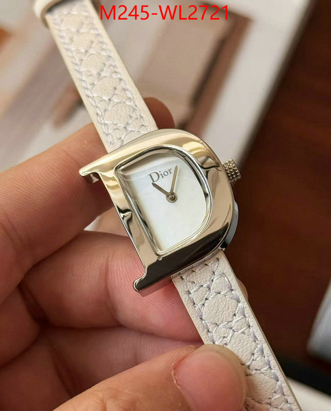 Watch(TOP)-Dior best quality fake ID: WL2721 $: 245USD
