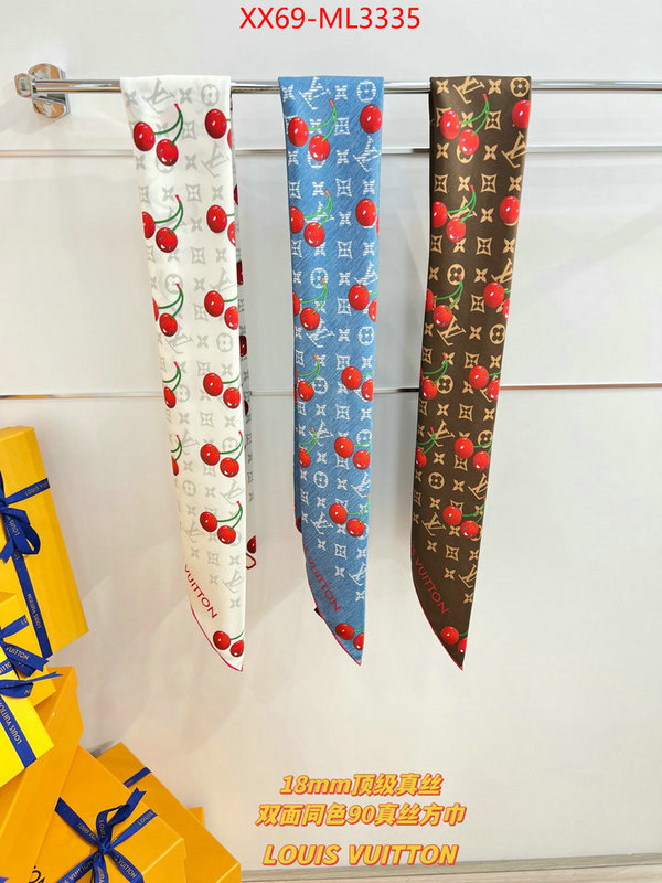 Scarf-LV designer 7 star replica ID: ML3335 $: 69USD