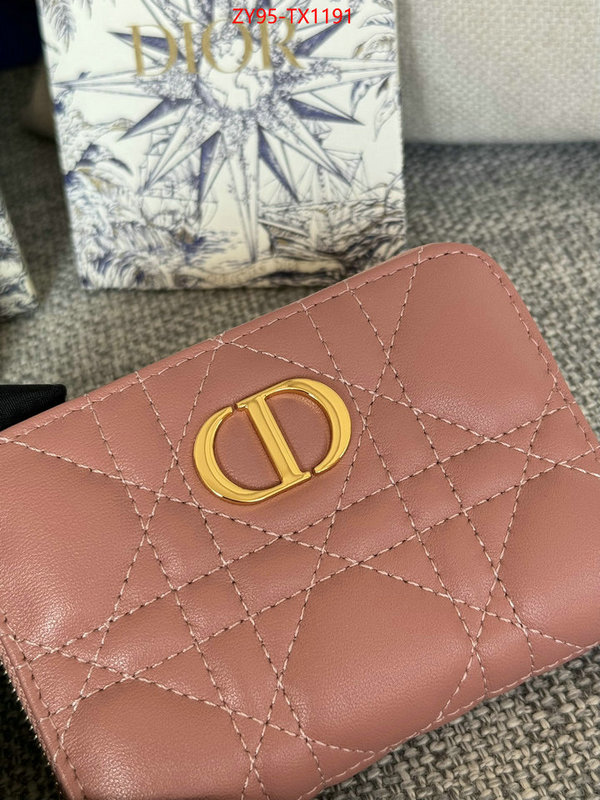 Dior Bags(TOP)-Wallet- top quality designer replica ID: TX1191 $: 95USD,
