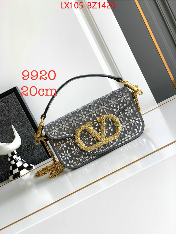 Valentino Bags(4A)-Crossbody- online sale ID: BZ1420 $: 105USD,