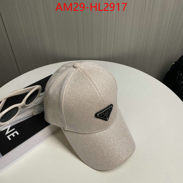 Cap (Hat)-Prada high quality replica designer ID: HL2917 $: 29USD