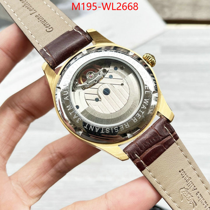 Watch(4A)-Patek Philippe buy luxury 2024 ID: WL2668 $: 195USD