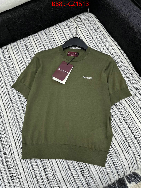 Clothing-Gucci sellers online ID: CZ1513 $: 89USD