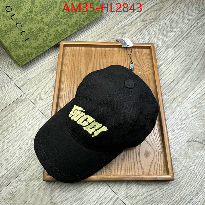 Cap(Hat)-Gucci wholesale sale ID: HL2843 $: 35USD