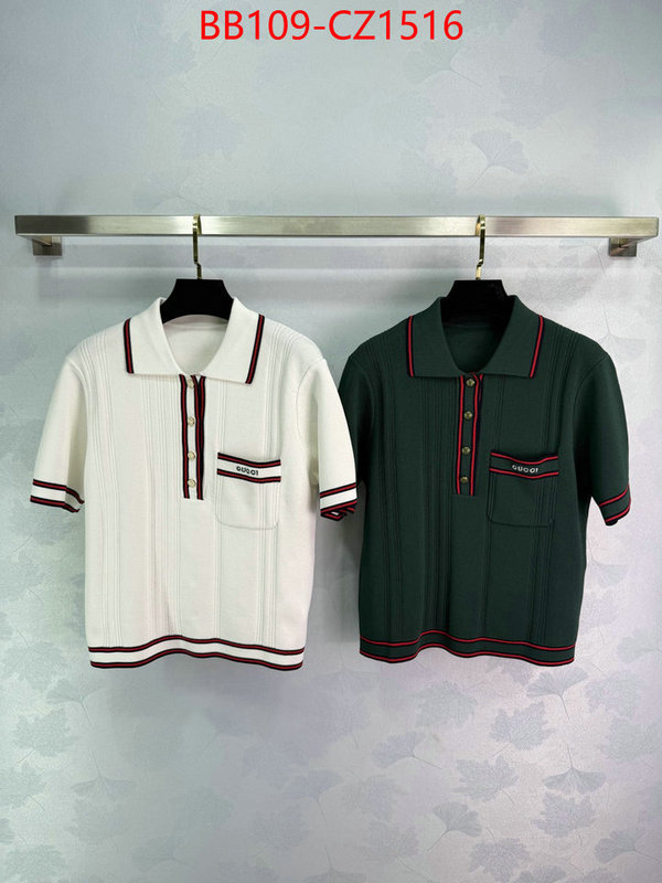 Clothing-Gucci fake aaaaa ID: CZ1516 $: 109USD