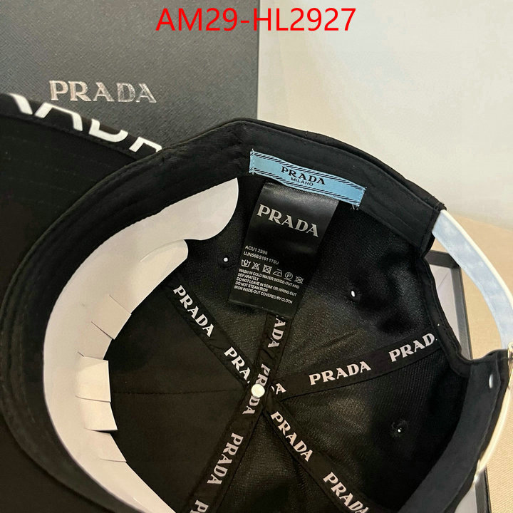 Cap (Hat)-Prada replica 2024 perfect luxury ID: HL2927 $: 29USD