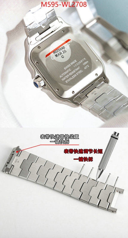 Watch(TOP)-Cartier we provide top cheap aaaaa ID: WL2708 $: 595USD