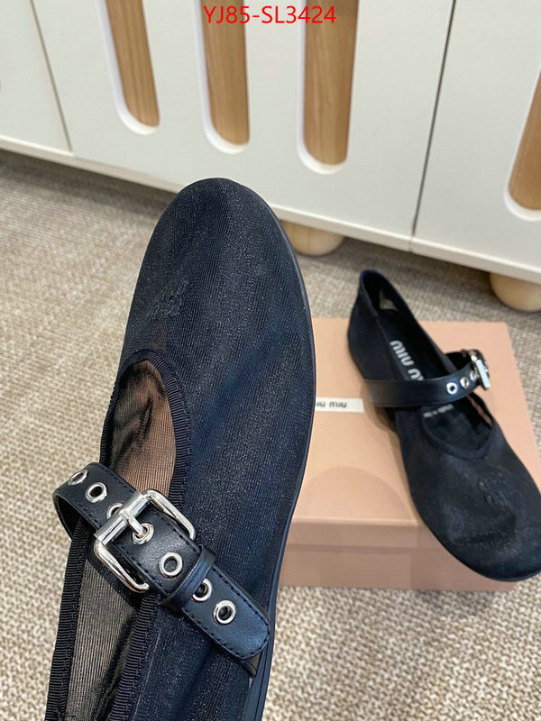 Women Shoes-Miu Miu buy high-quality fake ID: SL3424 $: 85USD