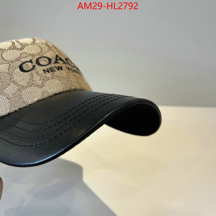 Cap(Hat)-Coach we provide top cheap aaaaa ID: HL2792 $: 29USD